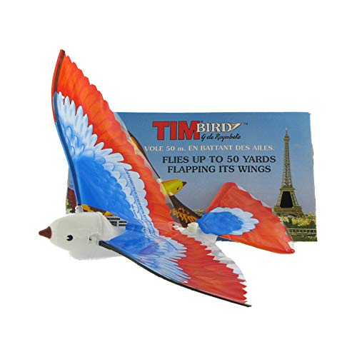 Tim Bird Vogelspielzeug, mechanisch, Taube, bunt, Paris, mit reißfesten Flügeln und elastischem Motor Tim Bird Vogelspielzeug, mechanisch, Taube, bunt, Paris, mit reißfesten Flügeln und elastischem Motor von Lutèce Créations