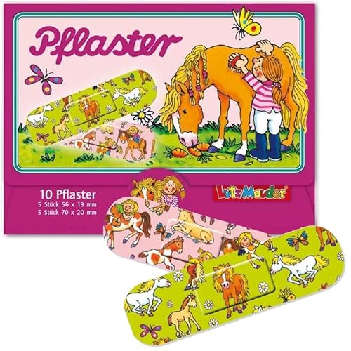10 Kinderpflaster * MEIN PONYHOF 14607 | Pflaster Pflasterbriefchen Pferde Pony von Lutz Mauder