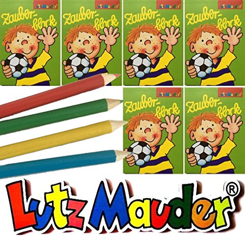 8x Fussball Zauberblock, Zauberblöckchen, Mitgebsel, Fussballparty, Jungenparty, Geburtstagsfeier von Lutz Mauder