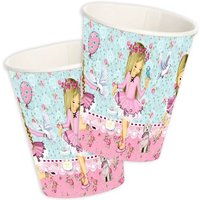 Ballerina Becher, Partybecher mit Balletttänzerin, Pappe, 8 Stk, 200ml Ballerina Becher, Partybecher mit Balletttänzerin, Pappe, 8 Stk, 200ml von Lutz Mauder