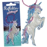 Einhorn-Reflektor mit Kugelkette, 8cm x 3cm Einhorn-Reflektor mit Kugelkette, 8cm x 3cm von Lutz Mauder