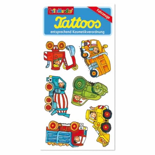 Lutz Mauder Lutz mauder44640 Baustellenfahrzeug Tattoo (One Size) von Lutz Mauder