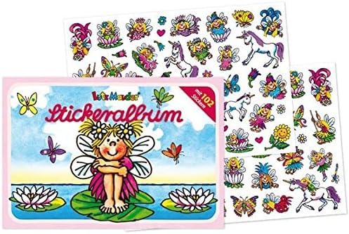 Lutz Mauder Stickeralbum mit 86 Sticker * FEEN & Elfen * als Geschenk oder zum Basteln | 12 Seiten, DIN C5, 72003 | Mädchen Einhorn Schmetterlinge Kindersticker Aufkleber Stickerbuch für Kinder Lutz Mauder Stickeralbum mit 86 Sticker * FEEN & Elfen * als Geschenk oder zum Basteln | 12 Seiten, DIN C5, 72003 | Mädchen Einhorn Schmetterlinge Kindersticker Aufkleber Stickerbuch für Kinder von Lutz Mauder