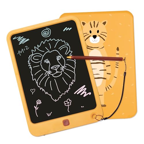 Lutz Mauder Tiger PAD LCD MALTAF ZAUBERMALTAFEL, 18996, Gelb von Lutz Mauder