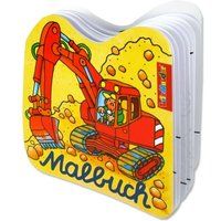 Malbuch Baustelle, 18,5cm, über 30 Motive Malbuch Baustelle, 18,5cm, über 30 Motive von Lutz Mauder
