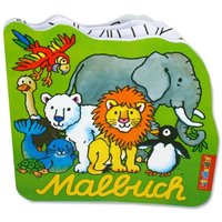Malbuch Zootiere, 18,5cm, über 30 Motive Malbuch Zootiere, 18,5cm, über 30 Motive von Lutz Mauder