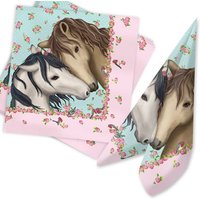 Pferde Servietten, 20 Stück, 3-lagige Partyservietten m. Pferdemotiv 33cm Pferde Servietten, 20 Stück, 3-lagige Partyservietten m. Pferdemotiv 33cm von Lutz Mauder