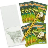 ZAUBERBLOCK Dinosaurier, Großpack, 8 Stück, DIN A8 ZAUBERBLOCK Dinosaurier, Großpack, 8 Stück, DIN A8 von Lutz Mauder
