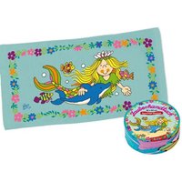 Zauberhandtuch Wassernixe 60x30cm, 1&nbsp;Meerjungfrauen-Handtuch von Lutz Mauder