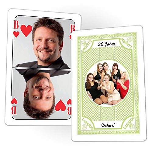 Personalisiertes Foto-Rommé (Canasta, Doppelkopf) von Luudoo