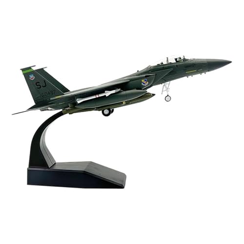 Luwecf 1/100 Kampfflugzeug, Flugzeugmodell mit Ausstellungsstand, Metallflugzeugmodell, Druckguss-Flugzeugmodell für Schlafzimmer, Büro, Bar, Jungen von Luwecf