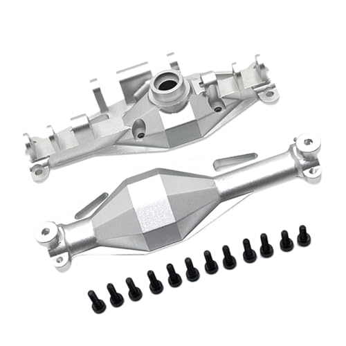 Luwecf 1/12 Achsgehäuse Ersatz DIY Accessoire Professional RC RC Ersatzteile Achsabdeckung für H12Y Crawlermodell, Silber Hinten Luwecf 1/12 Achsgehäuse Ersatz DIY Accessoire Professional RC RC Ersatzteile Achsabdeckung für H12Y Crawlermodell, Silber Hinten von Luwecf