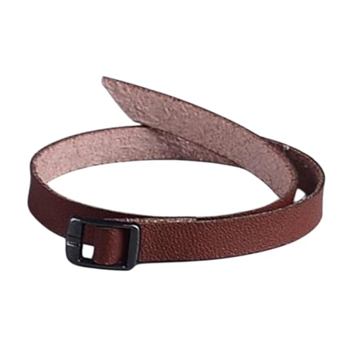 Luwecf 1/12 PU Gürtel für Puppen, Zubehör für 6 Zoll Figuren, Braun Luwecf 1/12 PU Gürtel für Puppen, Zubehör für 6 Zoll Figuren, Braun von Luwecf