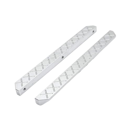 Luwecf 1/12 RC-Auto Ersatz Fußpedale, Linke und rechte Teile aus Aluminium für H12Y H12Y+, Silber Luwecf 1/12 RC-Auto Ersatz Fußpedale, Linke und rechte Teile aus Aluminium für H12Y H12Y+, Silber von Luwecf