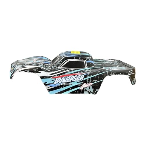 Luwecf 1/14 RC Karosserie Set Leichtbau PP Schale für Modellautos 26cm Fahrgestell kompatibel Einfache Montage DIY Upgrade von Luwecf