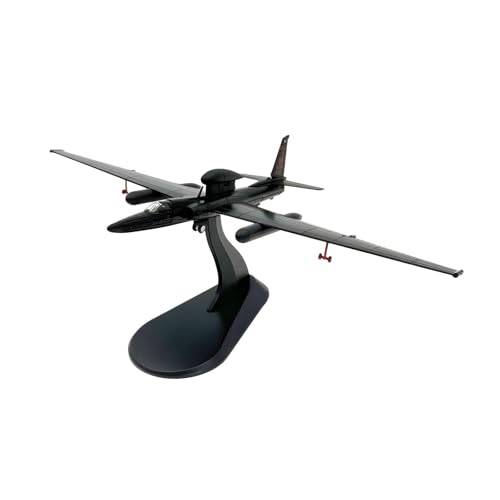 Luwecf 1/144 U 2R Metallmodell Spielzeugflugzeug mit Ausstellungsständer für Bücherregal, Home Cafe von Luwecf