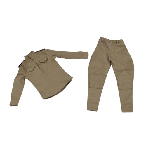 Luwecf 1/6 Skala Decklack mit Hose Uniformen Anzug Passieren Lässige Stilvolle Retro Realistisch Luwecf 1/6 Skala Decklack mit Hose Uniformen Anzug Passieren Lässige Stilvolle Retro Realistisch von Luwecf