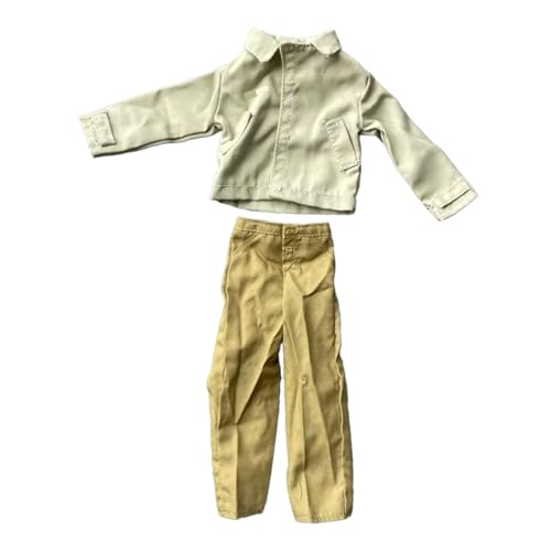 Luwecf 1/6 Top mit Hose Langarm Top Outfit Stilvolle Cosplay Retro Uniformen Anzug Luwecf 1/6 Top mit Hose Langarm Top Outfit Stilvolle Cosplay Retro Uniformen Anzug von Luwecf