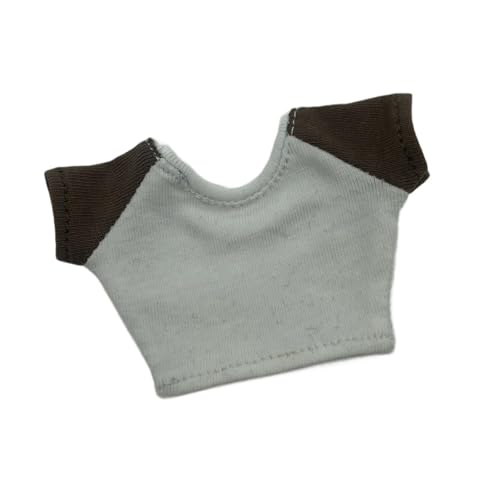 Luwecf 1/6 weibliches kurzärmliges T-Shirt-Kostüm, handgefertigte Puppenkleidung, Kleidungsstück für 12-Zoll-weibliche Actionfiguren, Kaffee Luwecf 1/6 weibliches kurzärmliges T-Shirt-Kostüm, handgefertigte Puppenkleidung, Kleidungsstück für 12-Zoll-weibliche Actionfiguren, Kaffee von Luwecf
