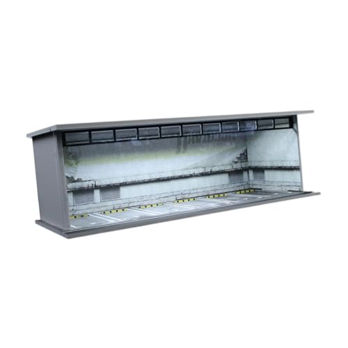 Luwecf 1/64 Landschaft Diorama Parkplatz Model Car Garage Simulation mit Leichter Wohnkultur Luwecf 1/64 Landschaft Diorama Parkplatz Model Car Garage Simulation mit Leichter Wohnkultur von Luwecf