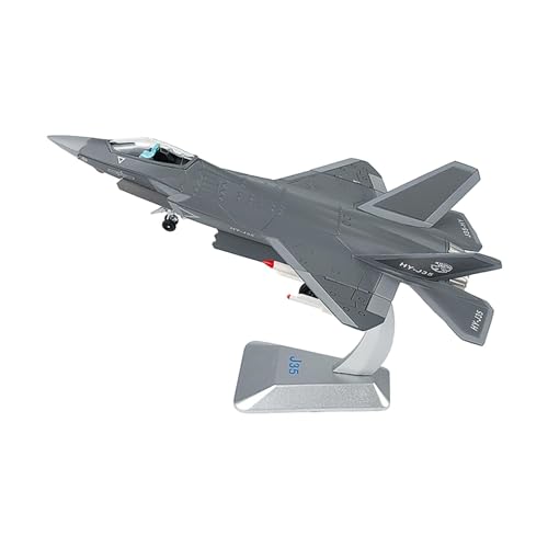 Luwecf 1:100 J35 Flugzeug Kampfflugzeug Modell Flugzeugmodell für Home Shelf Cafe von Luwecf
