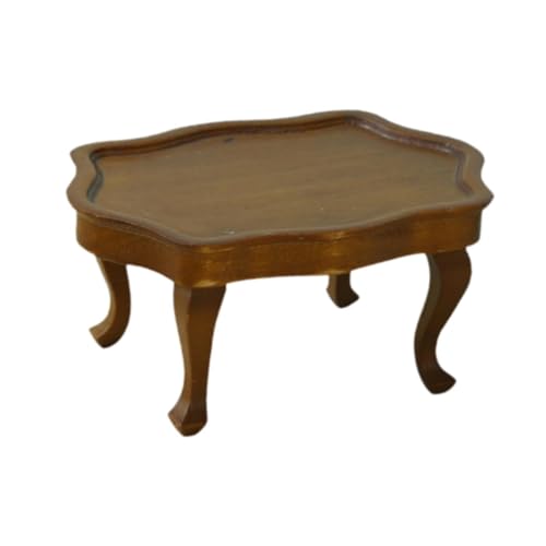 Luwecf 1:12 Dollhouse Tisch Miniaturpuppenhaus Couchtisch für Schlafzimmer Zuhause Luwecf 1:12 Dollhouse Tisch Miniaturpuppenhaus Couchtisch für Schlafzimmer Zuhause von Luwecf