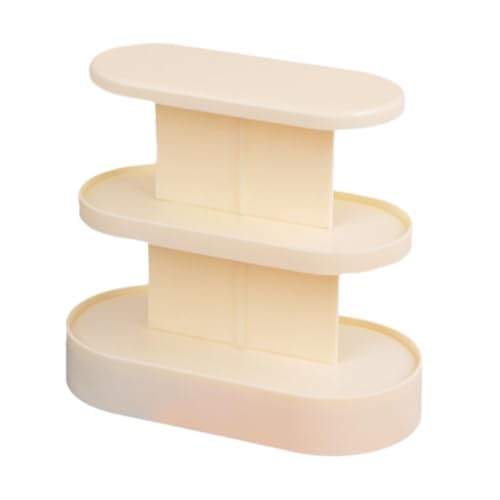Luwecf 1:12 Puppenhaus Vitrine Miniaturschrank für Kuchen Und Snacks, Gelb von Luwecf