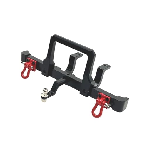 Luwecf 1:12 RC-Zubehör für vorderen und hinteren Schutz aus Aluminiumlegierung, einfach zu installierender, robuster Ersatz für MN82 LC79, RC-Automodell, DIY, VORDERSEITE, Schwarz Luwecf 1:12 RC-Zubehör für vorderen und hinteren Schutz aus Aluminiumlegierung, einfach zu installierender, robuster Ersatz für MN82 LC79, RC-Automodell, DIY, VORDERSEITE, Schwarz von Luwecf