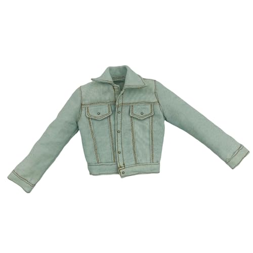 Luwecf 1:6 Figur Jacke für Miniatur Puppenkleidung und Zubehör, Blau Luwecf 1:6 Figur Jacke für Miniatur Puppenkleidung und Zubehör, Blau von Luwecf