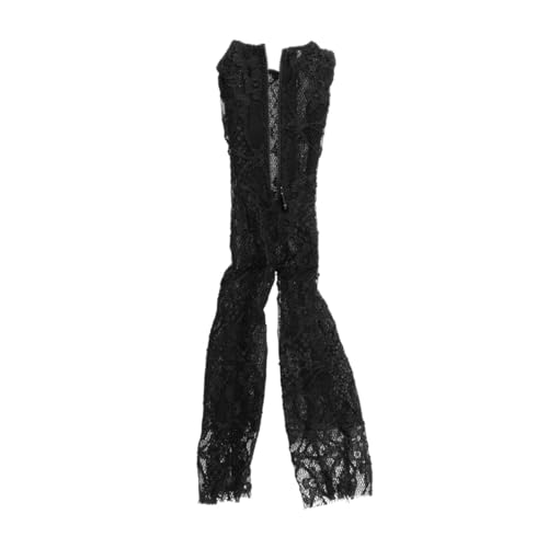 Luwecf 1:6 weibliche Figur ärmelloser Spitzenoverall Frauenfiguren Puppenkleidung für 12'' Zoll Frauenpuppenfiguren, Schwarz Luwecf 1:6 weibliche Figur ärmelloser Spitzenoverall Frauenfiguren Puppenkleidung für 12'' Zoll Frauenpuppenfiguren, Schwarz von Luwecf