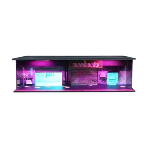 Luwecf 1:64 Parkplatz Im Maßstab mit LED for Actionfiguren Modellautos Luwecf 1:64 Parkplatz Im Maßstab mit LED for Actionfiguren Modellautos von Luwecf