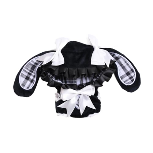 Luwecf 15 cm Puppenkleidung für Plüschfiguren, Kapuzenbody für Kinder, DIY Puppenoutfits, Weiß Luwecf 15 cm Puppenkleidung für Plüschfiguren, Kapuzenbody für Kinder, DIY Puppenoutfits, Weiß von Luwecf