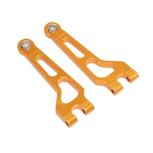 Luwecf 2 Stücke vordere Suspensionsarme DIY ACCS RC HAUSPENTION ARMS RC CAR vorderer oberer Schwung Arm, Gold von Luwecf