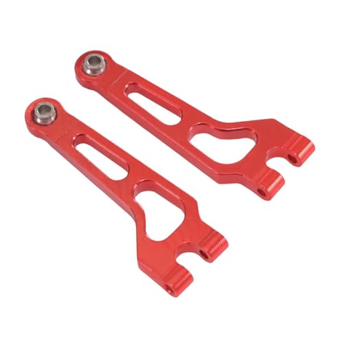 Luwecf 2 Stücke vordere Suspensionsarme DIY ACCS RC HAUSPENTION ARMS RC CAR vorderer oberer Schwung Arm, Rot von Luwecf