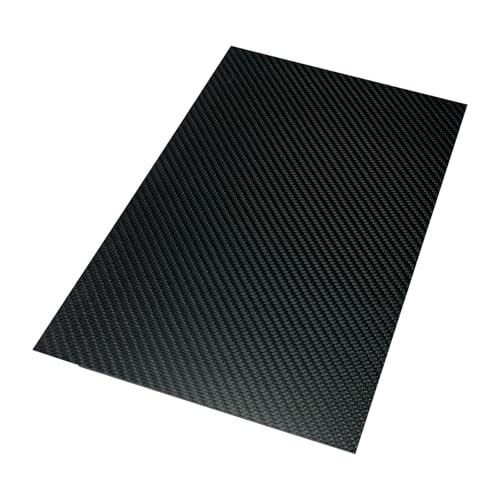 Luwecf 3K Carbon Fiber Plate Sheet Glossy Finish für Modellflugzeuge RC Auto Flugzeug von Luwecf