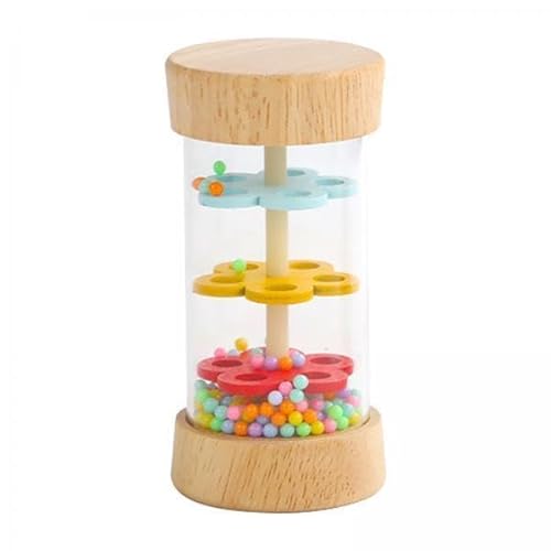 Luwecf 3X Perlenbesetzte Regentropfen Motorik Sensorisches Spielzeug Regenrasselrohr für Kinder von Luwecf