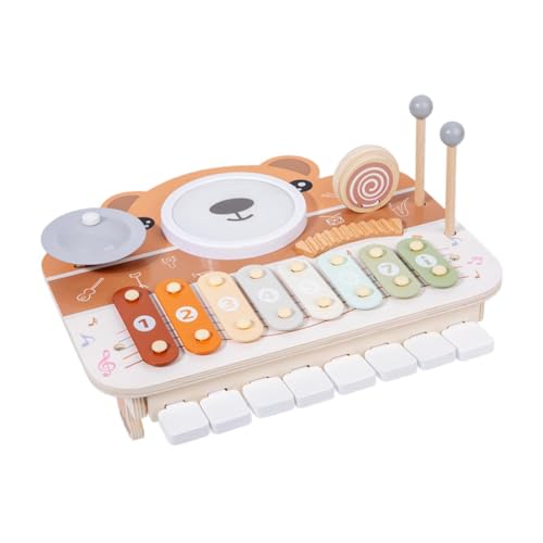 Luwecf Baby Musical Toy Sensory Educational Toy Kids Drum Set für Kleinkinder Im Alter von 3+ von Luwecf