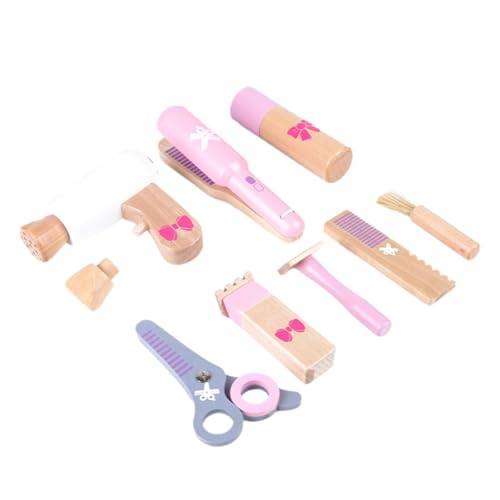 Luwecf Beauty Set, Friseursalon Spielzeugset mit Haartrockner, Neuartiges Ankleidezubehör Luwecf Beauty Set, Friseursalon Spielzeugset mit Haartrockner, Neuartiges Ankleidezubehör von Luwecf