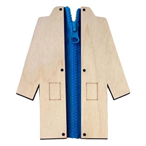 Luwecf Beschäftigungsbrett Früherziehungsspielzeug Pädagogisches Spielzeug Motorikbrett Bastelzubehör Zur Förderung Der Kreativität für Spielerische Ler, Mantel von Luwecf