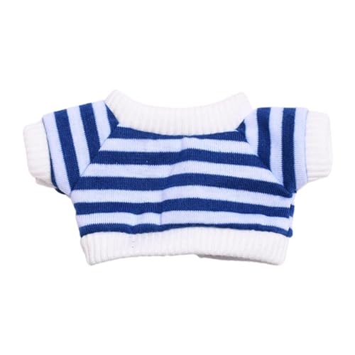 Luwecf Bunte T Shirts für Kreative Puppenliebhaber, für 17 cm Große Puppen, Blau Luwecf Bunte T Shirts für Kreative Puppenliebhaber, für 17 cm Große Puppen, Blau von Luwecf