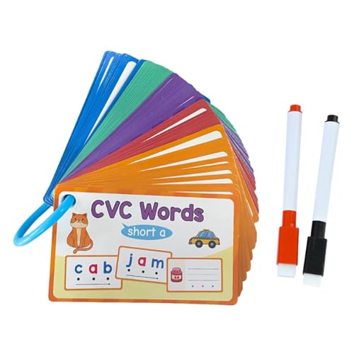 Luwecf CVC Wörter Lernkarten, Lernkarten für Lehrerbedarf, Kinderklassenzimmer Luwecf CVC Wörter Lernkarten, Lernkarten für Lehrerbedarf, Kinderklassenzimmer von Luwecf