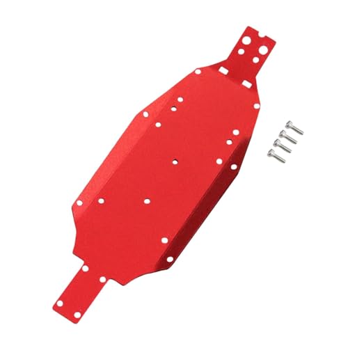 Luwecf Chassisplatte Als Bodenplatte Und Aufrüstungsteil für Fahrgestell Als Unterfahrschutz Aus Aluminiumlegierung für Die Leistungsoptimierung von LOS0, Rot Luwecf Chassisplatte Als Bodenplatte Und Aufrüstungsteil für Fahrgestell Als Unterfahrschutz Aus Aluminiumlegierung für Die Leistungsoptimierung von LOS0, Rot von Luwecf