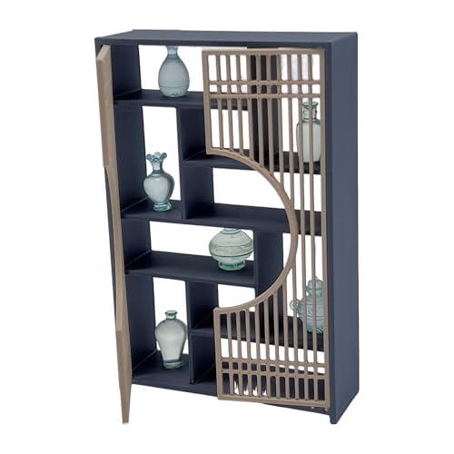 Luwecf Chinesische Miniatur Vitrine Modell 1/12 Szene Puppenhaus Zubehör von Luwecf