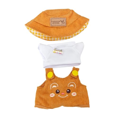 Luwecf DIY Puppenoutfit mit Hemd und Hose für Kinder, geeignet für Figuren von 15 cm Luwecf DIY Puppenoutfit mit Hemd und Hose für Kinder, geeignet für Figuren von 15 cm von Luwecf