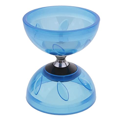 Luwecf Diabolo Jongliergerät für Anfänger und Fortgeschrittene, Blau, 13cm von Luwecf