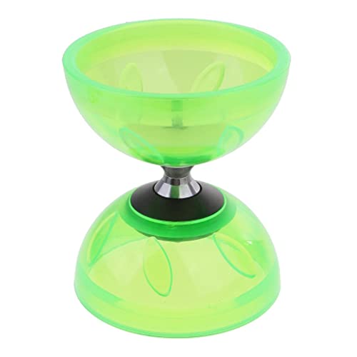 Luwecf Diabolo Jongliergerät für Anfänger und Fortgeschrittene, Grün, 10,5 cm von Luwecf