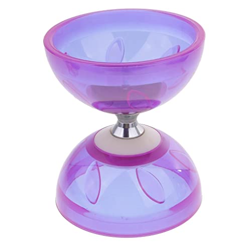 Luwecf Diabolo Jongliergerät für Anfänger und Fortgeschrittene, lila, 13cm von Luwecf