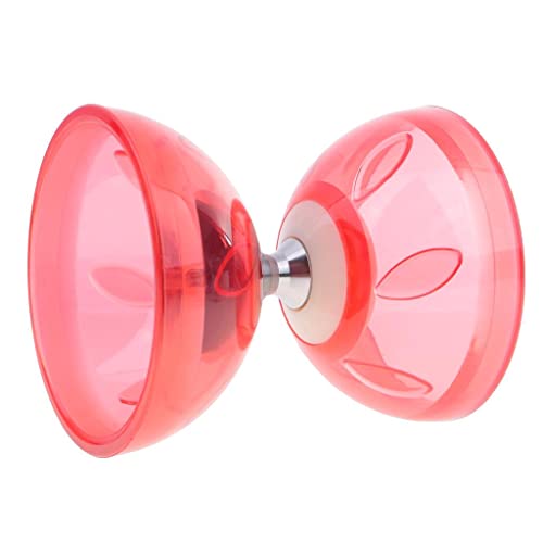 Luwecf Diabolo Jongliergerät für Anfänger und Fortgeschrittene, rot, 10,5 cm Luwecf Diabolo Jongliergerät für Anfänger und Fortgeschrittene, rot, 10,5 cm von Luwecf
