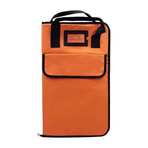 Luwecf Drumstick -Tasche Aufbewahrungstasche rost, Orange Luwecf Drumstick -Tasche Aufbewahrungstasche rost, Orange von Luwecf
