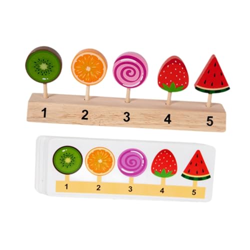 Luwecf Eiscreme Rollenspielset Aus Holz für Kinder mit Küchenzubehör, B Luwecf Eiscreme Rollenspielset Aus Holz für Kinder mit Küchenzubehör, B von Luwecf